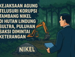 Kejaksaan Agung Telusuri Korupsi Tambang Nikel di Hutan Lindung Sultra, Puluhan Saksi Dimintai Keterangan