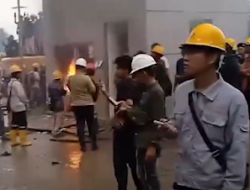 Kerusuhan dalam Demo Karyawan Kontraktor IMIP Morowali: Mobil Dibakar dan Polisi Diserang