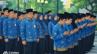 Aksi PPPK Paruh Waktu Berlanjut, Nakes dan Guru Tiga Hari Kepung Kantor Bupati Mamuju