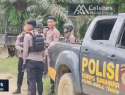 Aparat Kepolisian Amankan Ketegangan Warga di Perkebunan Sawit Rawa Indah