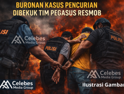 Buronan Kasus Pencurian Dibekuk Tim Pegasus Resmob di Luwu Timur