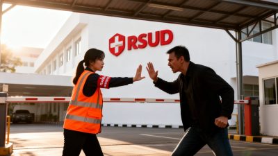 Penjaga Portal Parkir RSUD Mamuju Tengah Diduga Menjadi Korban Pengeroyoka