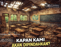 Siswa Belajar dalam Bayang-Bayang Bangunan Rapuh, SDN Salumoni Butuh Perhatian Serius