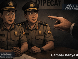 Terbukti Terima Uang dari Bandar Narkoba, Dua Anggota Polri di Toraja Utara Dijatuhi Sanksi PTDH 