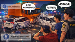 Tragedi di Tallo Makassar: Pegawai BPBD Tewas Ditabrak Tronton, Diduga Rem Blong 