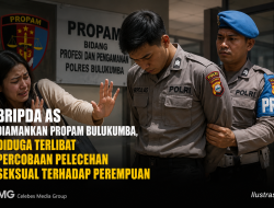Bripda AS Diamankan Propam Bulukumba, Diduga Terlibat Percobaan Pelecehan Seksual terhadap Perempuan